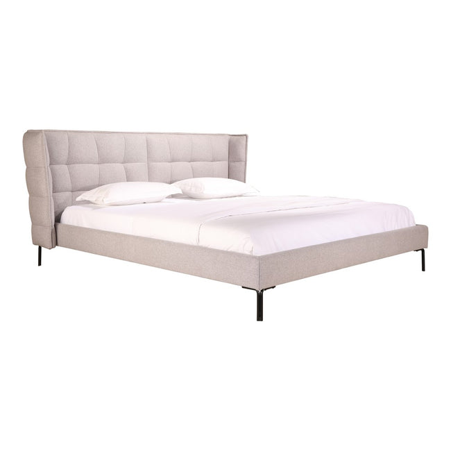 Ostalo Bed - Queen, Gray