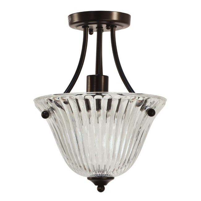 Springdale 10.25" W Jack LED Crystal Flush Mount