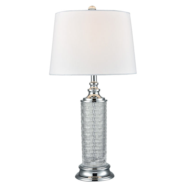 Springdale 25.5" H Varigated 24% Lead Crystal Table Lamp