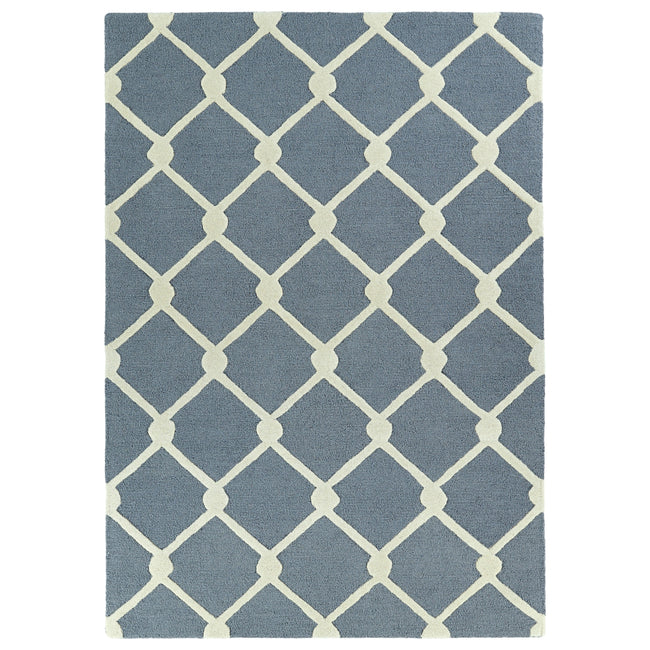 Spaces Hand Tufted Area Rug - 5' x 7', Gray, SPA01