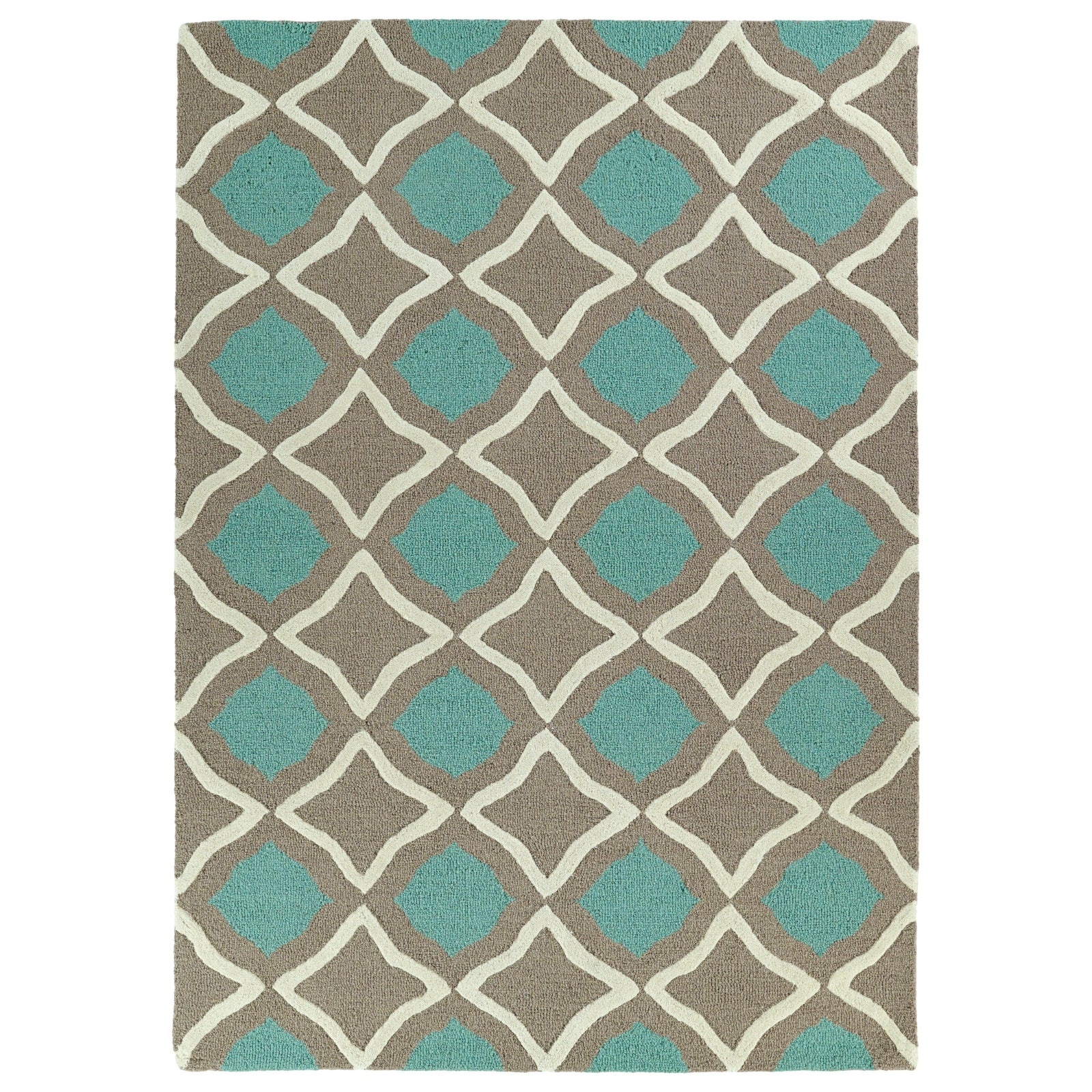 Spaces Hand Tufted Area Rug - 2' x 3', Light Brown, SPA04