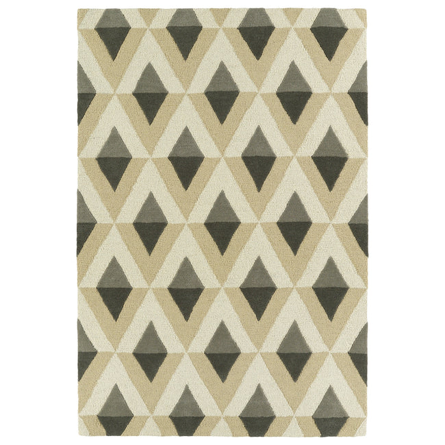 Spaces Hand Tufted Area Rug - 3' x 5', Gray, SPA06