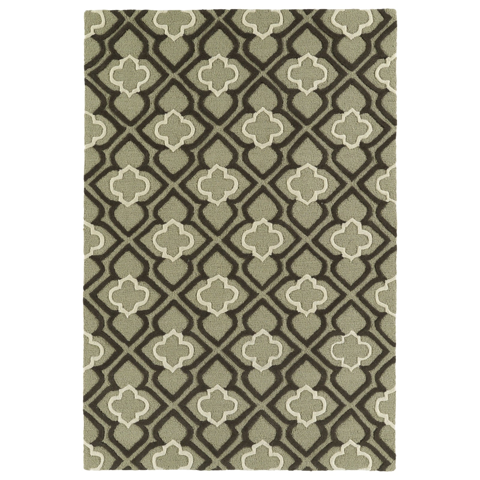 Spaces Hand Tufted Area Rug - 2' x 3', Sage, SPA07