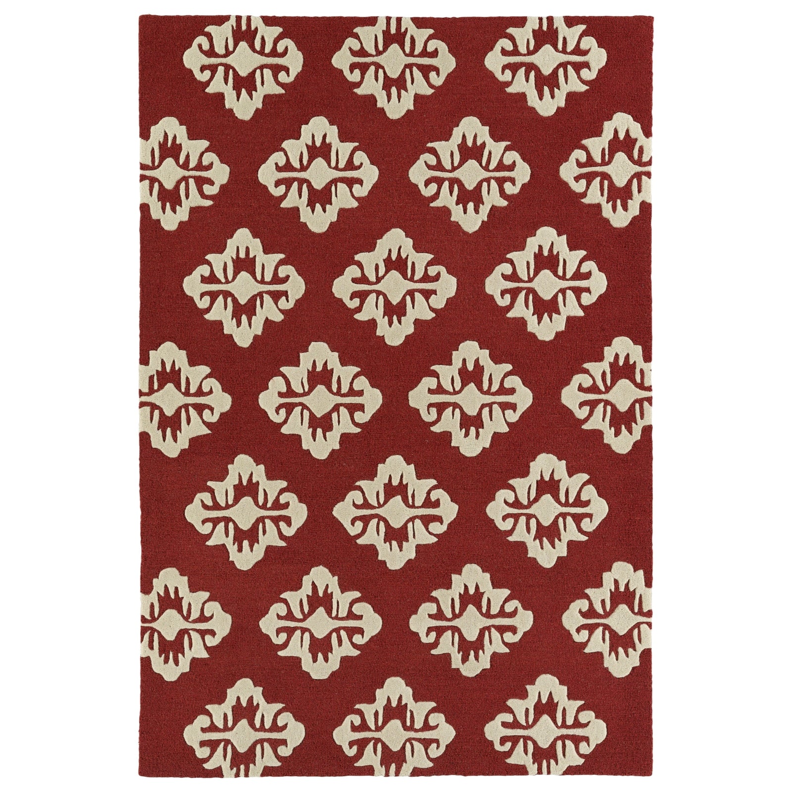 Spaces Hand Tufted Area Rug - 2' x 3', Cranberry, SPA09