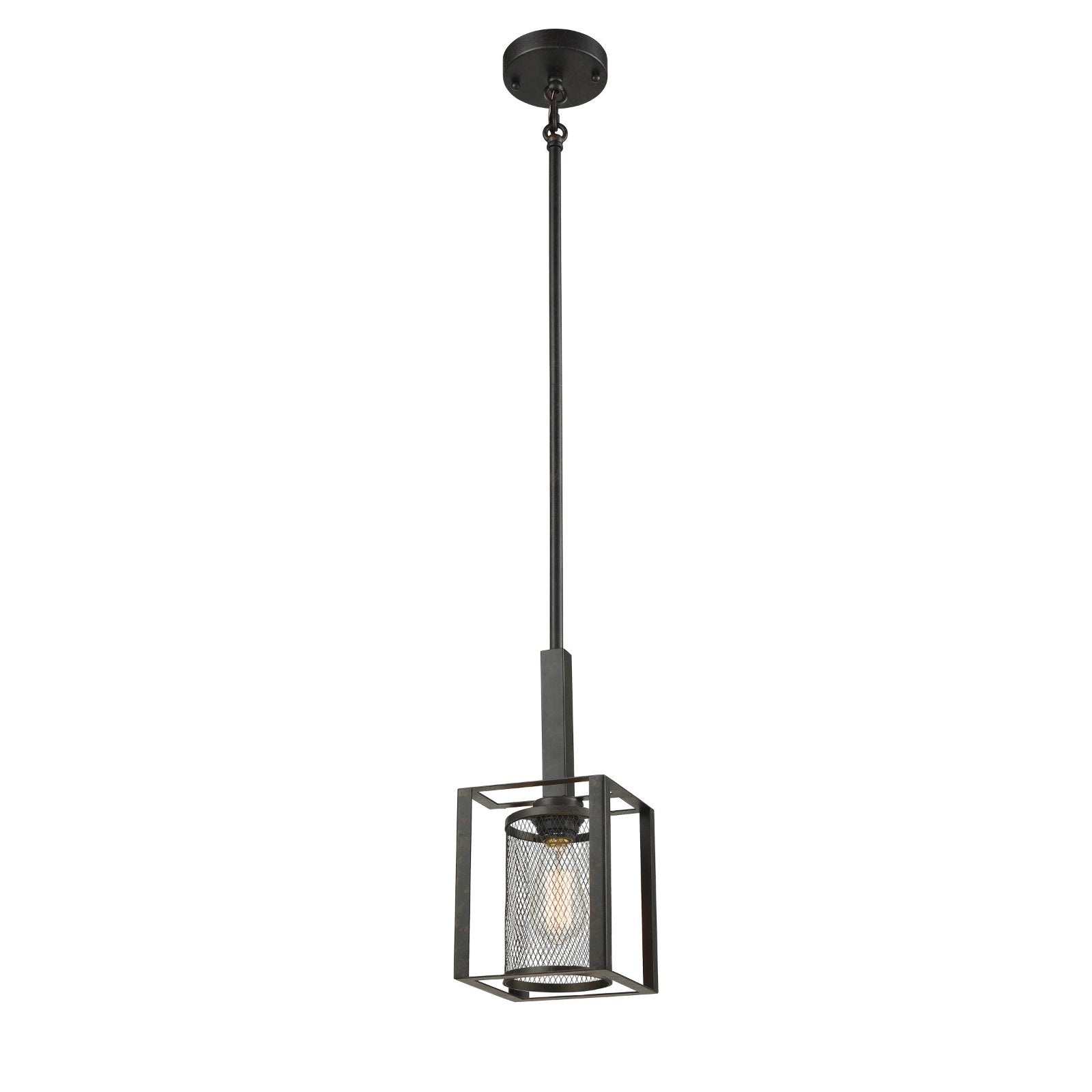 Springdale 7" W Finn Mesh Mini Pendant