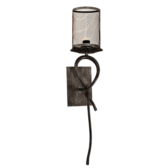 Springdale 5.75" W Desi Mesh LED Wall Sconce