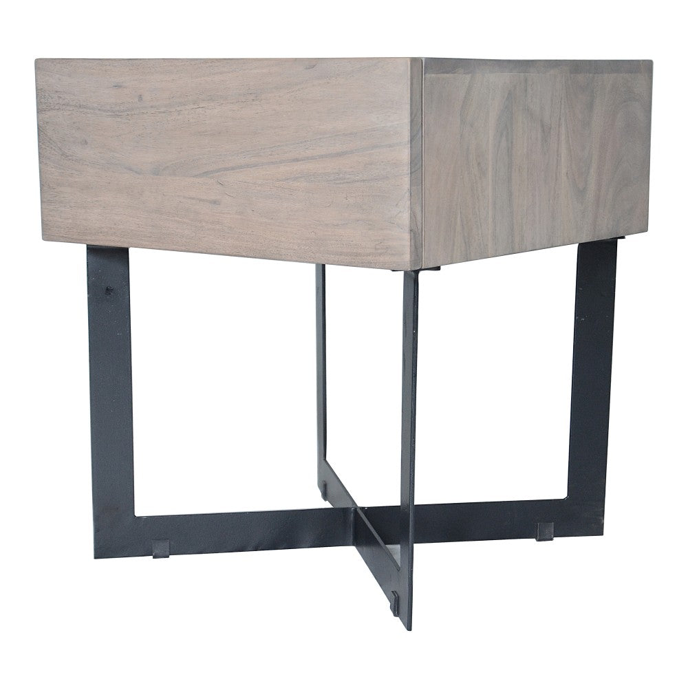 Tiburon Side Table - Pale Gray