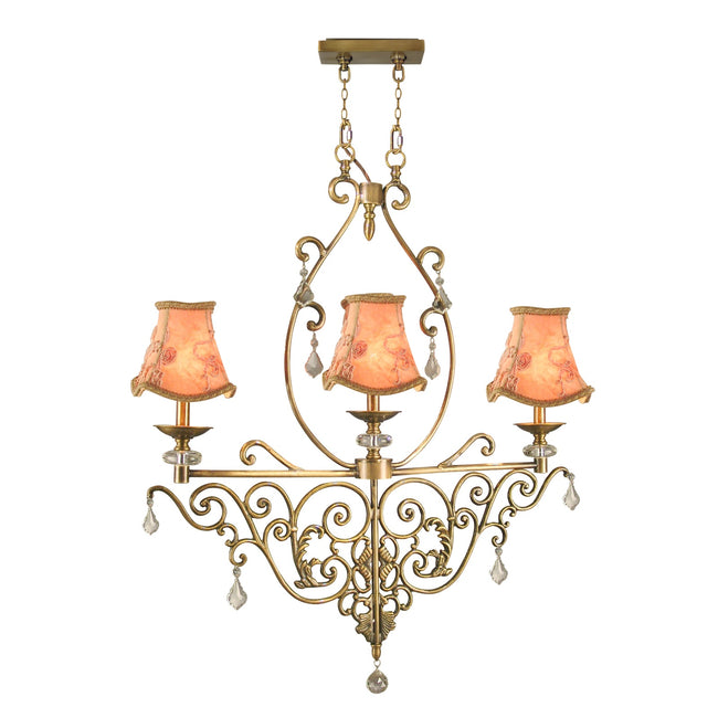 Springdale 32" W Ashbee Crystal Jewel Chandelier