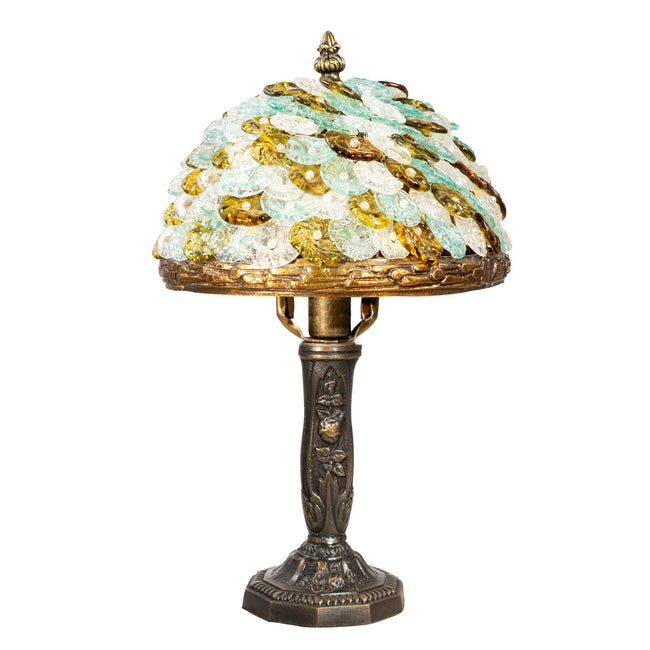 Springdale 13" H Athens Art Glass Accent Lamp