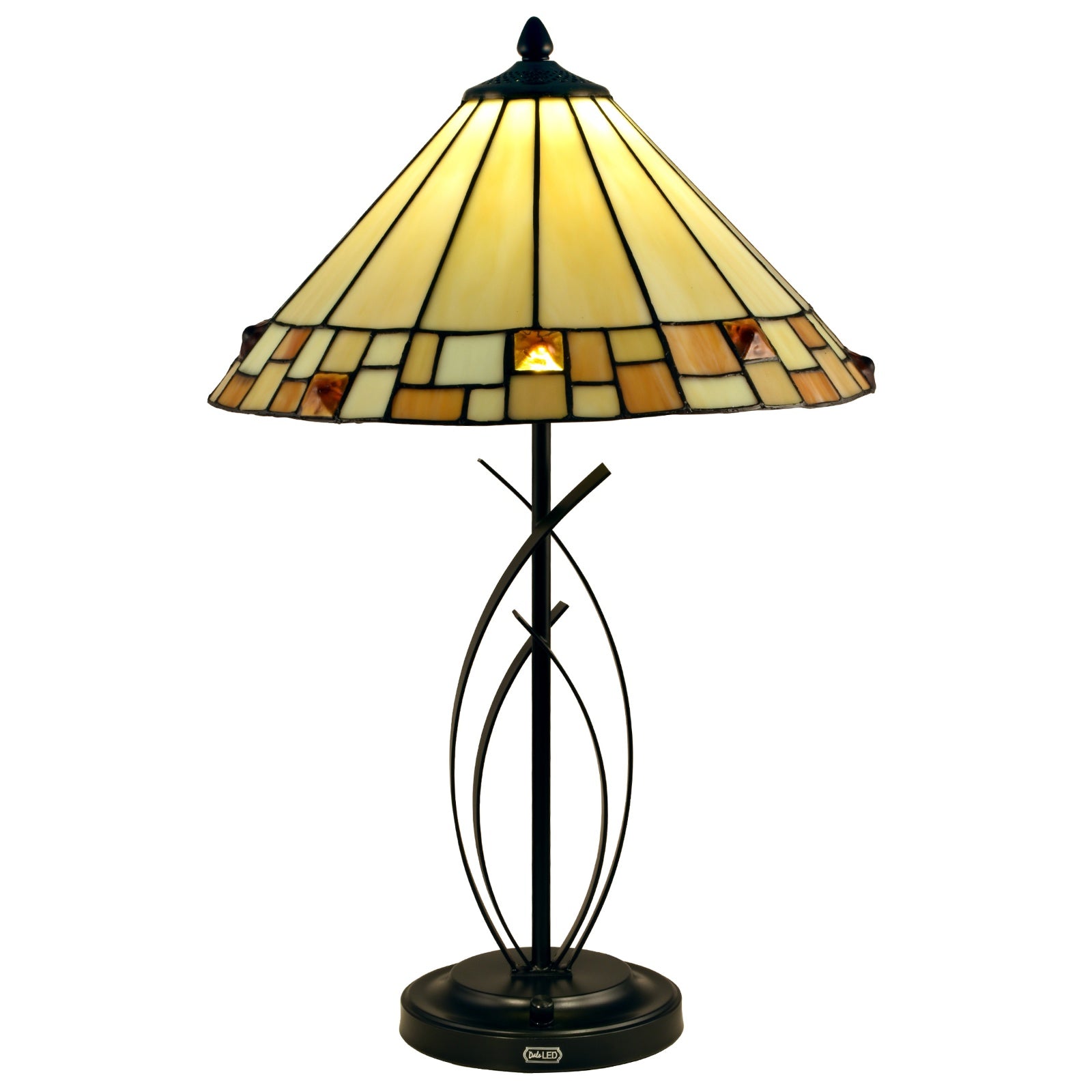 Springdale 25" H Sundance LED Tiffany Table Lamp