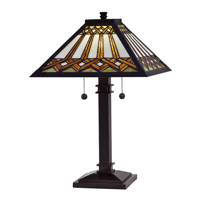 Springdale 23.75" H Guillermo Tiffany Table Lamp