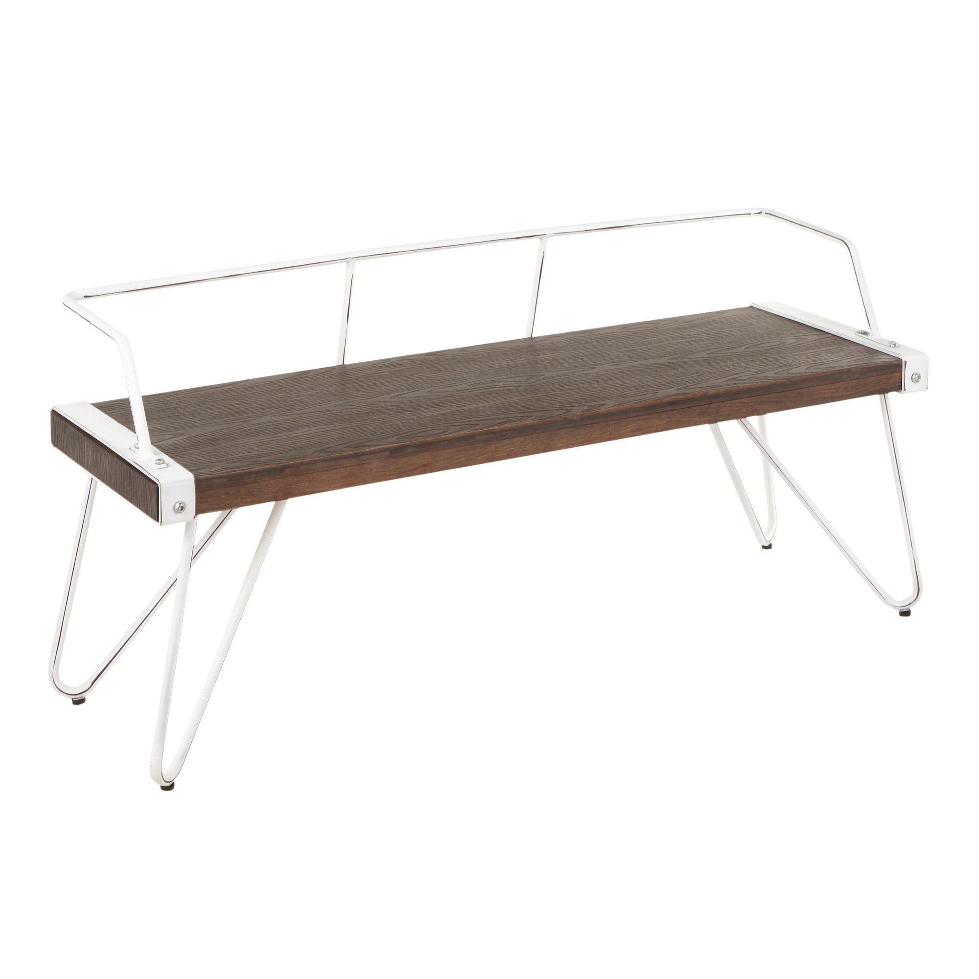 Stefani Bench - Antique and Espresso