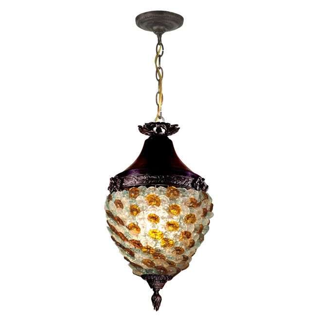 Springdale 10.5" W Glass Flower Hanging Fixture