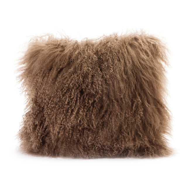 Lamb Fur Pillow - Natural