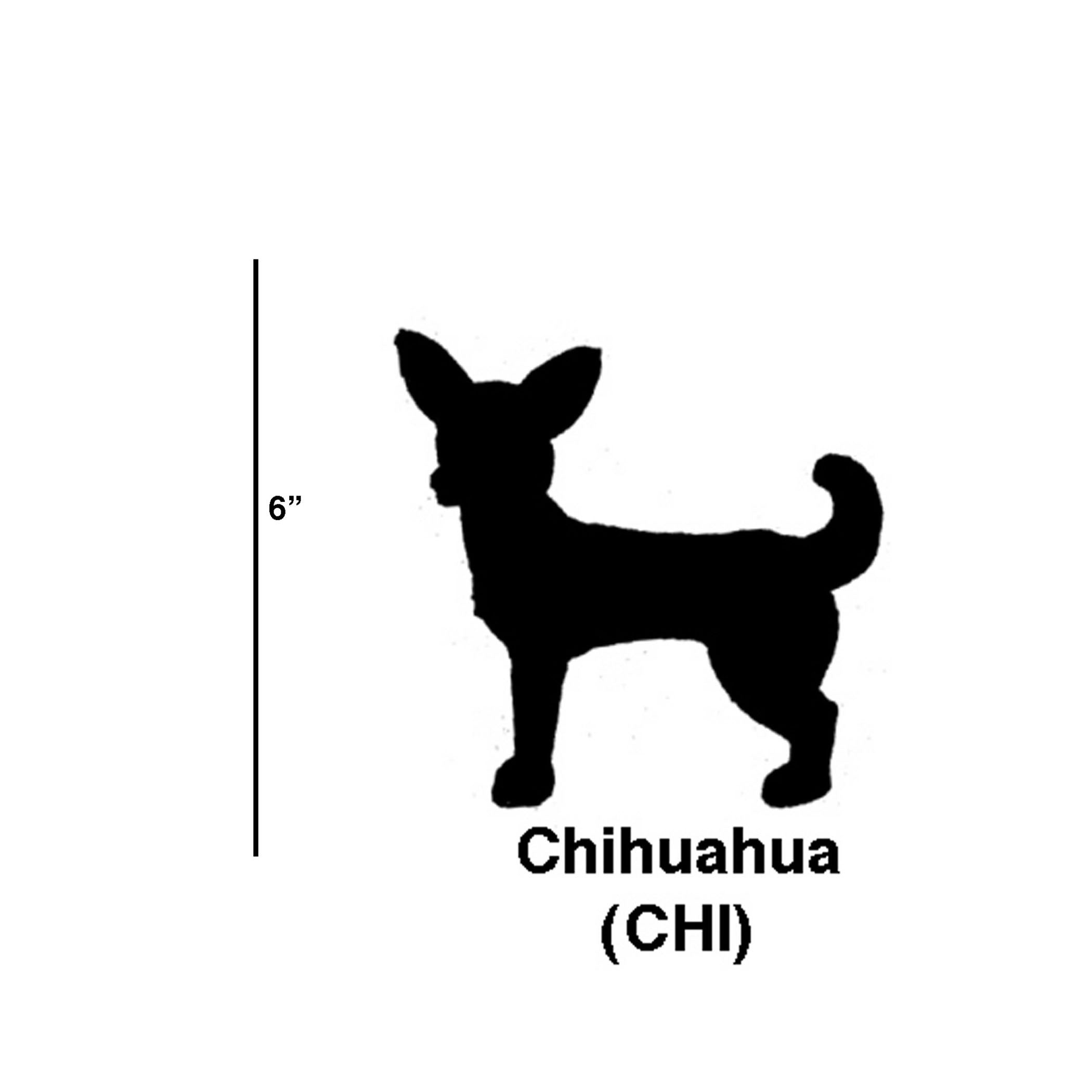 Chihuahua Cookie Cutters - Set of 6