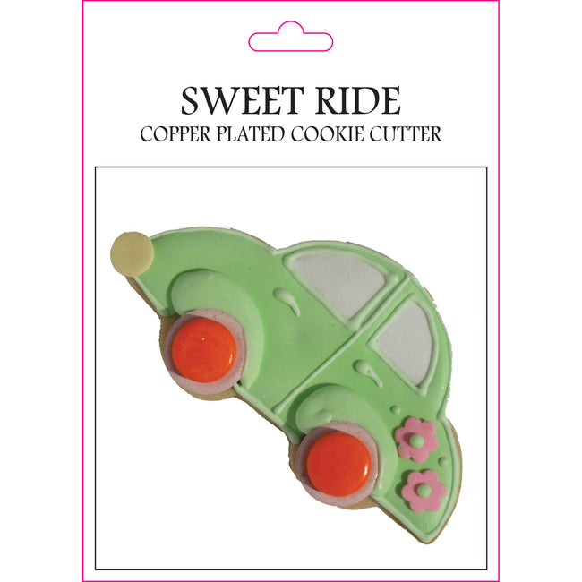 Sweet Ride Copper-Plated Cookie Cutters - Set of 6