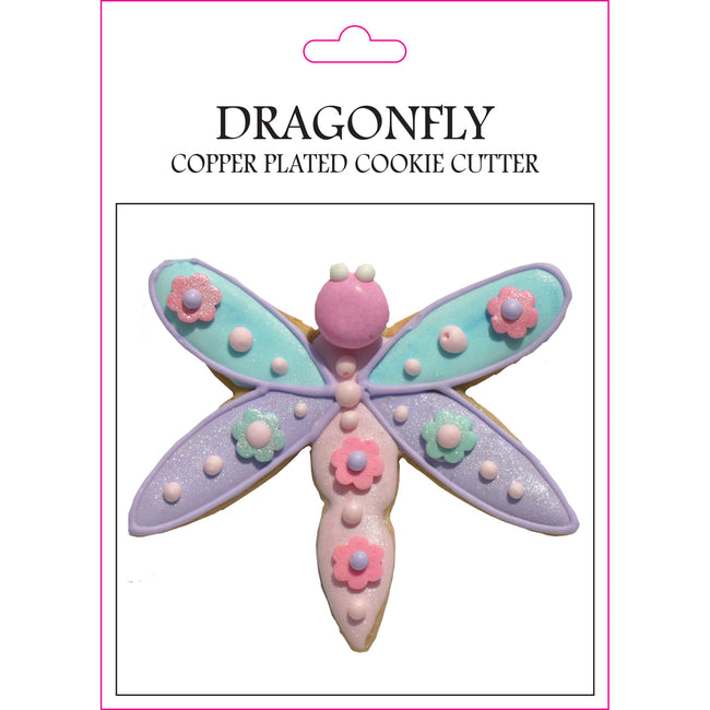 Dragonfly Copper-Plated Cookie Cutters - Set of 6