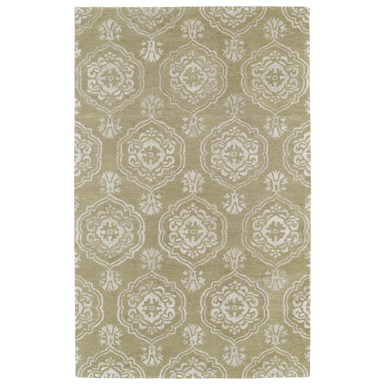 Divine Hand-Tufted Area Rug - 8' x 11', Light Brown, DIV07