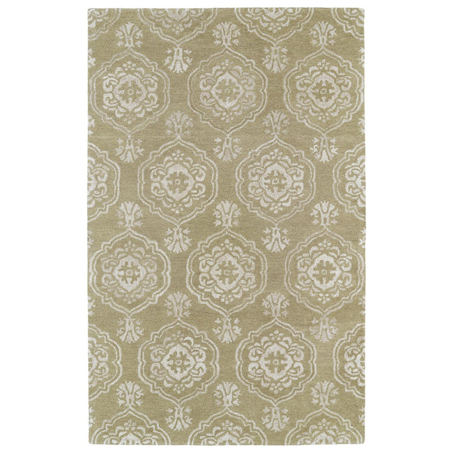 Divine Hand-Tufted Area Rug - 8' x 11', Light Brown, DIV07