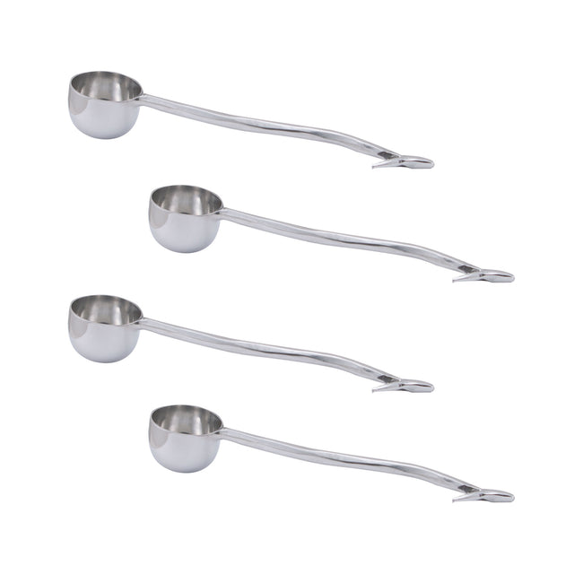 Coffee Scoop I - Polished - Set of 4