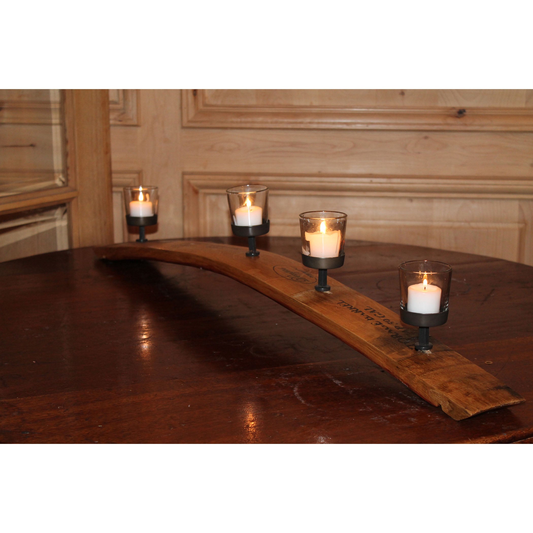 Wb Contemporary Stave Votive Candelabra