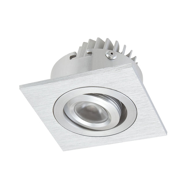 Wle601C32K-0-98 -Rec Sq Directional Incl 1 Led + Driver, Clear Lens / Brushed Aluminum